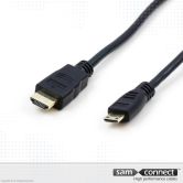 Mini HDMI zu HDMI Kabel, 5 m, m/m