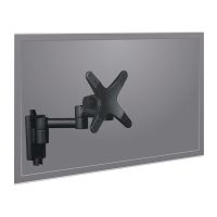 Monitor Wandhalter 13-30" Flexibel 2-arm schwarz