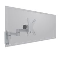 Monitor Wandhalter 13-30" Flexibel 2-arm weiß