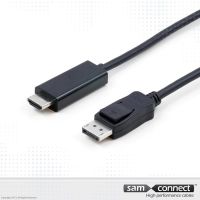 Displayport zu HDMI Kabel, 1,8 m, m/m