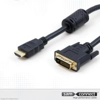 HDMI zu DVI-D Kabel, 5 m, m/m