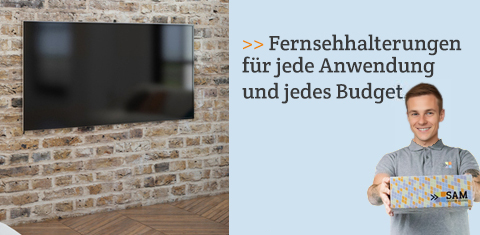 Fernsehhalterungen für jede Anwendung und jedes Budget.